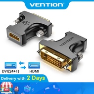 Vention DVI to HDMI Adapter Bi Direction DVI D 24+1 Male to HDMI Female Cable Connector Converter
