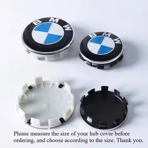4Pcs 56/68mm For BMW hub center cover is suitable for BMW E36 E30 E87 F10 F30 X1 X3 x5 X6 x7 E46 E39