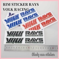 RIM STICKER RAYS VOLK RACING TE37