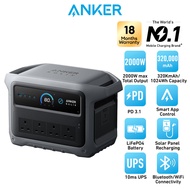 Anker SOLIX C1000 Gen 2 Portable Power Station 1024Wh Power Bank 2000W (Peak 3000W) 9-Port Outdoor G