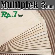 Triplek 3mm Custom GRADE A harga /cm2 | Kualitas Terjamin