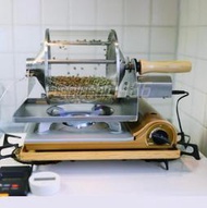 【現貨】 咖啡豆烘焙機 110v 直火咖啡炒豆機 烘豆機 咖啡機 電動石英玻璃可視化  露天市集  全臺最大的網路購物市