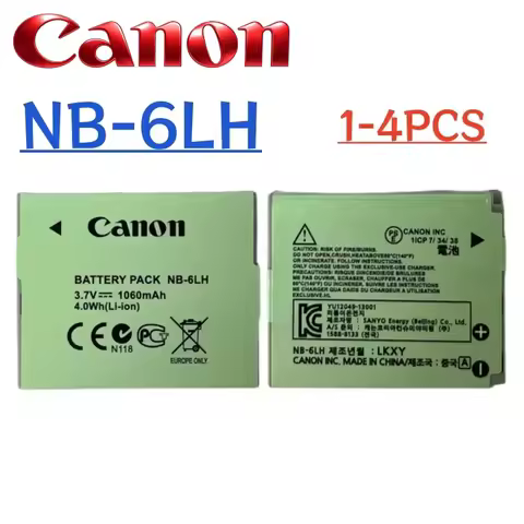 NB-6LH NB-6L Camera Battery For Canon PowerShot SX530 SX710 SX510 SX700 SX530 HS S120 S95 ELPH 95 10