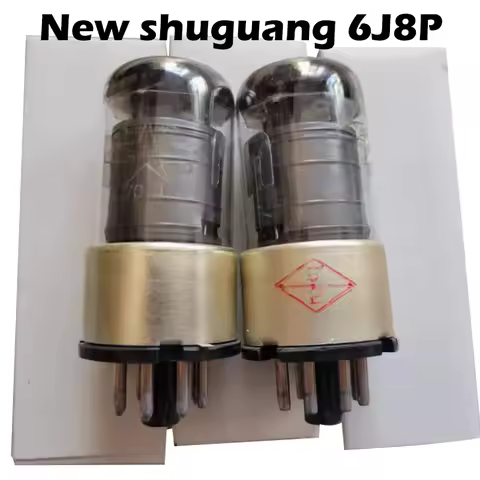 2 PCS New shuguang 6J8P Vacuum tube J grade Replace 6SJ7 6J8P 6*8 6 *8C Electronic Tube Audio Valve 