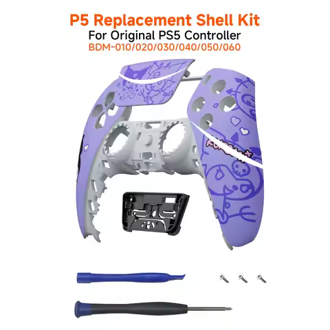 Personalized Pattern Suitable for DS5 Controller Shell Compatible with BDM-010 020 030 040 050 060 V