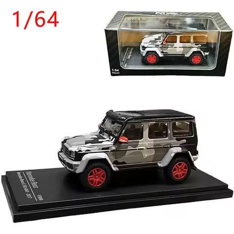 Diecast 1/64 Scale Model Car Benz G63 G550 4X4 W463 Alloy Car Model Benz G63 Collection Play Vehicle