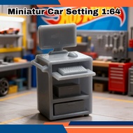 Miniature Car Setting Diorama Scale 1:64 Car Diecast
