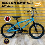 XECCON BMX 18”inch/Basikal budak 5-7tahun/BMX/Children bike/Kids bicycle/Basikal kanak-kanak/Basikal