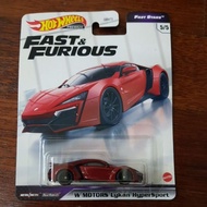 [ACMK] Hotwheels Premium Fast and Furious Lykan HyperSport