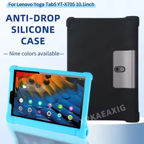 For Lenovo Yoga Tab5 YT-X705 10.1inch Tablet Case Shockproof Cover Yoga Tab5 YT-X705 10.1 Soft Silic