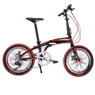 RT-20 Mini 20in Folding Bike Bicycle SHIMAN0 7 Gears Portable City Sports Bike Mechanical Brakes