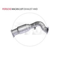 HMD Exhaust Manifold Downpipe For Porsche Macan 2.0 T 3.0T Car Accessories With Catalytic Converter Header Without Cat P