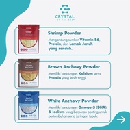 Food Powders Sachet (White Anchovy, Shrimp, Brown Anchovy)