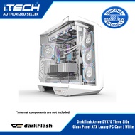 Darkflash Arcee DY470 Three Side Glass Panel ATX Luxury PC Case | White