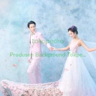 PREMIUM Background foto Abstrak Biru Langit B12