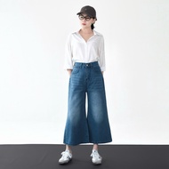 [LUXE.DLABEL] - 389 jeans | Highwaist Straight Wide Leg jeans 3/4 loose jeans Straight jeans culotte