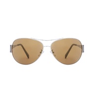 Brown aviator glasses
