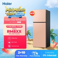 [FREE SHIPPING /READY STOCK] Haier 258L 2-Door Refrigerator /Fridge / Peti Sejuk/ 冰箱/ Peti Ais /Chil