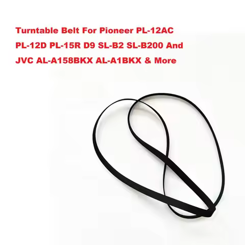 Turntable Belt For Pioneer PL-12AC PL-12D PL-15R D9 SL-B2 SL-B200 And JVC AL-A158BKX AL-A1BKX Platte