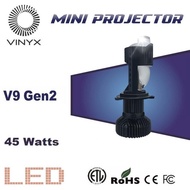 Vinyx V9 Mini Projector Lens H4 - Motorcycle Car Headlight