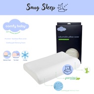 Comfy Baby Purotex Adjustable Pillow Cover Only 26cm x 40cm x 5/7cm