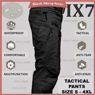 Men's Tactical Pants Overalls Trousers Multi-Pocket Pants Waterproof Sweat-Absorbent Training Workwe