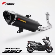 FORSOUND FULL SYSTEM EXHAUST FOR HONDA FORZA 250 Forza 350 ADV 350 NSS350