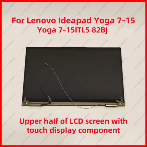 For Lenovo Yoga 7-15 Yoga 7-15ITL LCD Display Yoga 7 15ITL5 82BJ 15it105 Touch Screen Assembly 5D10S