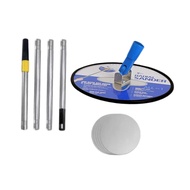 เครื่องขัดเสา Drywall เครื่องขัด Drywall แบบกลมหมุนได้ 360 องศาสําหรับผนังแห้ง