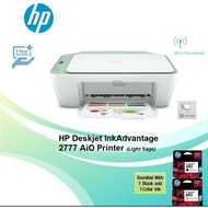 HP DeskJet Ink Advantage 2777 All-In-One (Print/Scan/Copy/Wireless) Printer with 1set ink