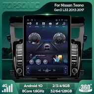 TopSonic Android 8Core IPS 9.7inch Vertical Screen Car Radio Audio Video Stereo Player For Nissan Te