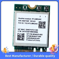 【NEW】2.4G 5G 802.11AC/AX Wireless Module AW-XB473NF RTL8852AE RTL8852 Wifi 6 -MIMO Network Card Blue