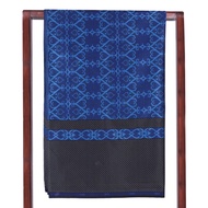 Kain Batik BHS Excellent Motif Jacquard Warna Biru