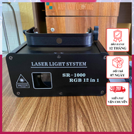 Đèn Laser 3D-1W 12in1 | Đèn Laser Vẽ Hình| Đèn Laser Sân khấu| Vũ trường| Bay phòng| Phòng Karaoke