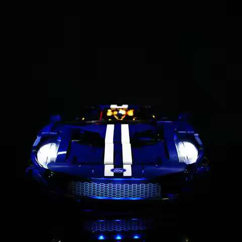 LED Light For 2022 Ford GT LEGO 42154 Car Lamp Building Blocks Bricks (Not Include Block Model)