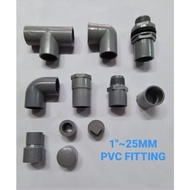 1"~25MM PVC FITTING/PVC CONNECTOR/PVC FITTING PIPE KELABU