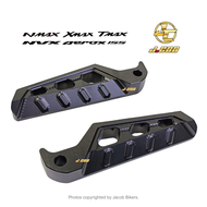 Yamaha NMAX155 NVX155 AEROX155 XMAX300 TMAX530 Passenger Footrest Footstep Pedal Accessories