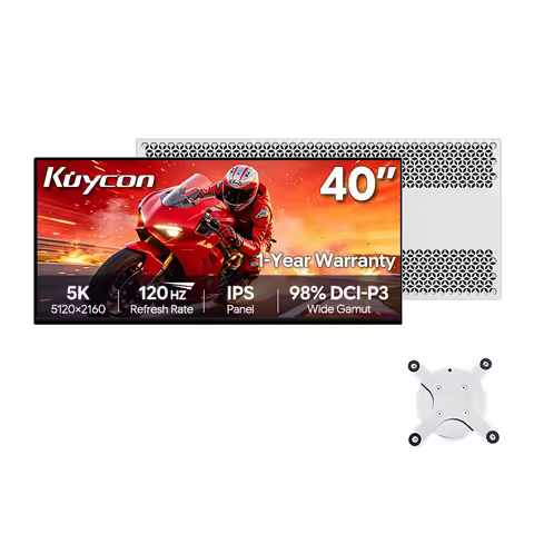 [40 Inch 5K Monitor] Kuycon P40K Matte 21:9 Ultrawide Monitor 5120X2160 120Hz IPS Display 10Bit 1.07
