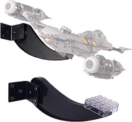 Wall Mount for Lego 75292 75315 75300 TIE Fighter, 75325 Mandalorian N-1 Starfighter Kit, 75354 Guns