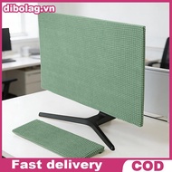 DIBO Universal Monitor Cover Dustproof Fabric Sleeve for 19-37 inch Screens Ideal for Workspace .