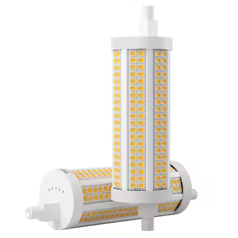1pc 78mm 118mm 20w 30w Dimmable R7S Ceramic Bulb 240smds R7S J78mm J118mm Flood Replace 200w 300W Ha