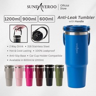 SUNDAYEROO Tumbler Direct Minum 1200/900/600ML 316 Stainless Steel Vacuum Tumbler Insulation Cup Han