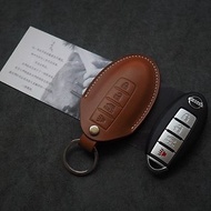 日產尼桑Nissan/英菲尼迪Infiniti車鑰匙套 純手工牛皮可刻字訂製