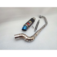 NLK exhaust highmount yamaha lc135 - Y15 ZR - RSX 150 - raider150 carb