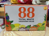 ครีมปรับสภาพผิวรักแร้ 88  Total White Underarm cream ยกโหล  35 g.x12