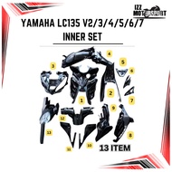 YAMAHA LC135 V2 V4 V6 V7 INNER COVER SET YAMAHA BODY INNER FULLSET NON COLOUR PARTS V2 V4 V5 V6 V7 I