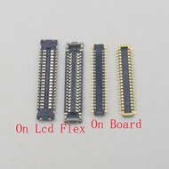 2-10Pcs Lcd Display Fex FPC Connector Plug For Samsung Galaxy A3 A5 A7 2017 A320F A520F A720F C7 C5 