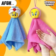 Looney Tweety Tweety Tweety Dress Up Hand Towel Bunny Three-Dimensional Hand Towel Hanging Thickened