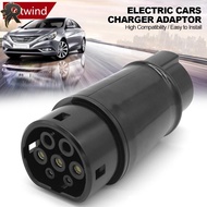 RL EV Adaptor 32A Type 1 to Type 2 Plug EV Adapter Electric Cars Vehicle Charger Charging Connector 