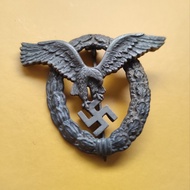 Luftwaffe 3rd Reich Pilot Badge WW2